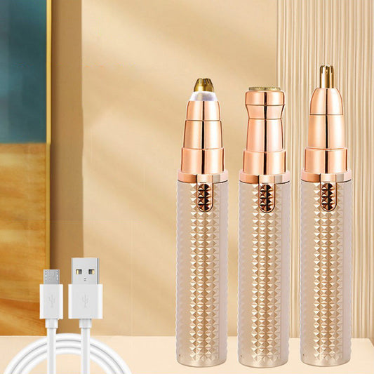 🥳2026 HOT SALE🥳💞50K+ VERKOCHT!💄✨⚡Tijdelijke speciale prijs!!!🔥Draagbare multifunctionele elektrische wenkbrauwtrimmer