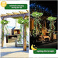 🌿 Solar hanglamp met grasdesign – Sfeervolle tuinverlichting met natuurlijke uitstraling ✨