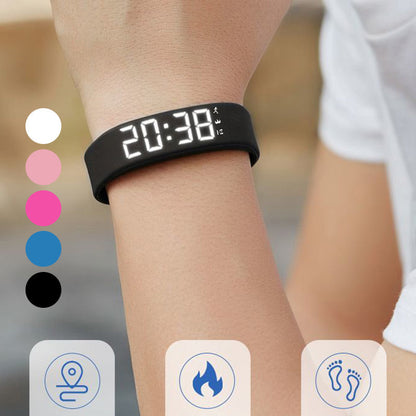 ❄️Zomerfresh 50% Korting!⏰Trilalarm Horloge met Stille Wekker – USB Oplaadbare Reminder Armband voor Slaap, Werk en Sport