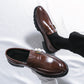 ⏰🎁Herenloafers met moderne, dikke zool