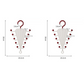 ⏰🎁Multifunctioneel V-vormig dubbelzijdig opbergrek met hangers