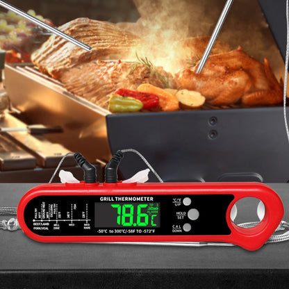 🔥【50% Korting】🔥Dual-Channel Keukenthermometer | 🧲Magnetisch & Met Alarm⚠️