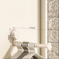 🧺‑50 % ! 🛠️ Étendoir à linge télescopique pliable à ventouses – Gain de place, stable et facile à monter – Idéal pour petits appartements, salle de bain et balcon ✨