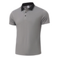 👔 TIJDELIJKE AANBIEDING: 50% KORTING! ✨ T-shirt met kraag voor heren – slanke pasvorm, contrasterende kraag, vochtafvoerend 🌀