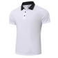 👔 TIJDELIJKE AANBIEDING: 50% KORTING! ✨ T-shirt met kraag voor heren – slanke pasvorm, contrasterende kraag, vochtafvoerend 🌀
