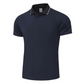 👔 TIJDELIJKE AANBIEDING: 50% KORTING! ✨ T-shirt met kraag voor heren – slanke pasvorm, contrasterende kraag, vochtafvoerend 🌀