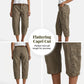 👖 NU 50% KORTING! 🌿 Women's relaxed casual cargo-capribroek – Ruime opbergzakken, ademende stof en relaxte pasvorm – Dagelijks comfort, klaar voor warm weer ✨