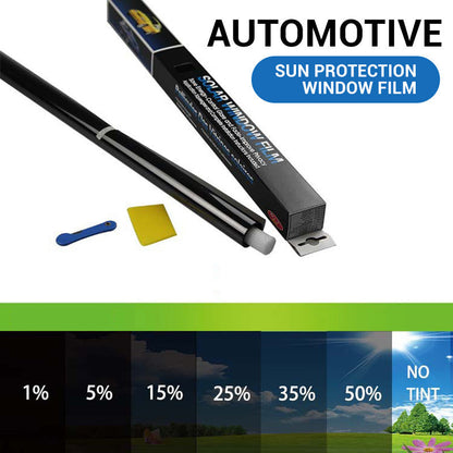 ⏰🎁Autoraamfolie – Beschermt Tegen Zon, Warmte & Verbleking