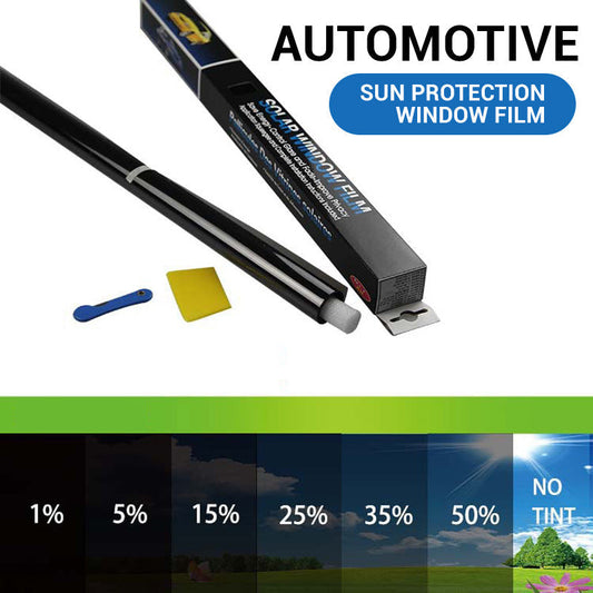 ⏰🎁Autoraamfolie – Beschermt Tegen Zon, Warmte & Verbleking