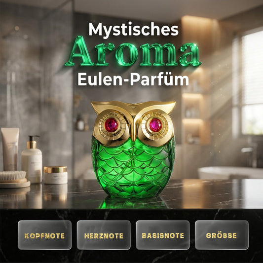 🦉 Elegante Uil Eau de Parfum – Luxe Geur & Uniek Design Fles 💎