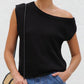 💃2026 Zomeruitverkoop - 60% KORTING💐 Dames Modieuze Gebreide Off-Shoulder Top