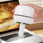 🔥Aanbieding 50% KORTING🔥 Stop met het wegblazen van kruimels van je toetsenbord! Draagbare mini-bureaustofzuiger – USB-oplaadbaar, 360° zuigkracht, start met één druk op de knop 🖥️