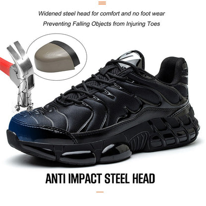 ⏰🎁Lichtgewicht Onverwoestbare Antislip Stalen Neus Schoenen