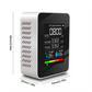 💥【LIMITED TIME 50% OFF】🔥 Luchtkwaliteitsmeter | 5-in-1: CO₂+HCHO+TVOC+Temperatuur+Vochtigheid | Real-time Nauwkeurig | Type-C Opladen | Zwart/Wit