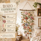 💥【LIMITED TIME 50% OFF】🔥 Boho Gehaakte Bloemen Wanddecoratie | Handgemaakte Bloemen + Ranken + Kwastjes | Drijfhout Tak | Gezellige Cottage Stijl | Woonkamer/Slaapkamer/Babykamer