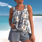 ⏰🎁Bedrukt tankini-badpak voor dames