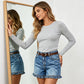 ⏰🎁Dames Stretch Cargo Denim Shorts Comfort Mid-Rise Werkkleding Utility Korte Broek
