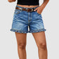 ⏰🎁Dames Stretch Cargo Denim Shorts Comfort Mid-Rise Werkkleding Utility Korte Broek