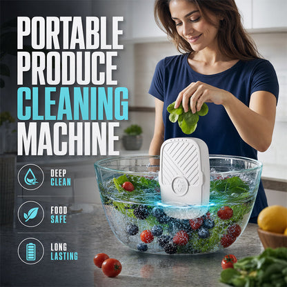⏰🎁Draagbare fruit- en groentewasmachine