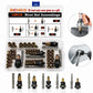 🔩 50% korting! 68-delige klinkmoerset M3-M12 – zwart geoxideerd staal, roestbestendig & eenvoudig te installeren. Geen lassen nodig! 🛠️✨