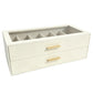 📢📢50% KORTING!! ⏰Zonnebrillenorganizer met 2 Niveaus en Transparant Glazen Deksel