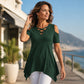 ✨ Dames-Top met Open Schouders & Gekruiste Bandjes – Elegante Look, Comfortabele Pasvorm & Perfect voor Zomerse Outfits 👗