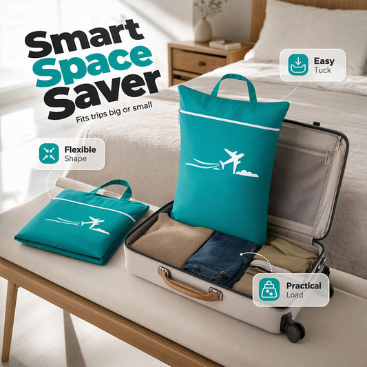 🧳 KOOP 2, KRIJG 1 GRATIS! Grote Waterdichte Reis-Waszak – Slimme Scheiding van Schone & Gedragen Kleding | Ruim, Praktisch & Herbruikbaar 💧