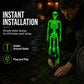 🎃 Vroege Halloween Aanbieding – 50% KORTING! 💀 Solar Skeletlampen voor de Tuin – Lichtgevende Halloween Decoratie Zonder Kabels ✨