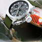Vintage Dual-Display Waterproof Mechanical Watch