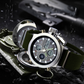 Vintage Dual-Display Waterproof Mechanical Watch