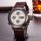Vintage Dual-Display Waterproof Mechanical Watch