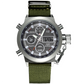 Vintage Dual-Display Waterproof Mechanical Watch