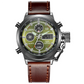 Vintage Dual-Display Waterproof Mechanical Watch