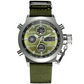 Vintage Dual-Display Waterproof Mechanical Watch