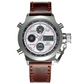 Vintage Dual-Display Waterproof Mechanical Watch