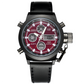 Vintage Dual-Display Waterproof Mechanical Watch