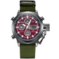 Vintage Dual-Display Waterproof Mechanical Watch