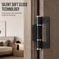 🚪50% KORTING!✨ Slim Hydraulisch Deurscharnier – Stille Soft-Close, 180° Zwaai – Ruimtevaart-Aluminiumlegering – Geen Dichtslaande Deuren Meer! 💪