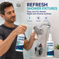🚿💥 50% KORTING! Nooit meer een verstopte douchekop! Deze ontkalkerspray lost kalk en mineralen in seconden op – spuiten, inwerken, afvegen. Je douche glanst weer als nieuw!