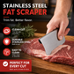 🥩 50% korting! Ergonomische vleesschraper – gebogen ontwerp, comfortabele grip & ideaal voor het schoonmaken van snijplanken. 🧼✨