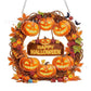 🎃🍂 KOOP 2, KRIJG 1 GRATIS! DIY Pompoen-Diamantkrans – Maak je Eigen Glinsterende Herfstdecoratie | Complete Set met Acrylbasis & Ophangketting ✨