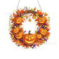 🎃🍂 KOOP 2, KRIJG 1 GRATIS! DIY Pompoen-Diamantkrans – Maak je Eigen Glinsterende Herfstdecoratie | Complete Set met Acrylbasis & Ophangketting ✨
