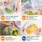 🍲 50% korting! Elastische voedseldeksels – geschikt voor alle soorten kommen, houdt voedsel vers & voorkomt morsen. Handig & hygiënisch! ✨🧊