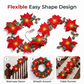 ⏰🎁Kerstster Bloemen Lichtslinger