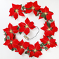 ⏰🎁Kerstster Bloemen Lichtslinger