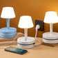 💡🔌 Slim Nachtlampje met Stopcontacten & USB-poorten – Verlichting + Oplaadmogelijkheden in Eén | Compact & Handig voor Slaapkamer en Nachtkastje