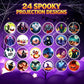 👻🎁Kinder Kerst Halloween Projectie Zaklamp Speelgoed