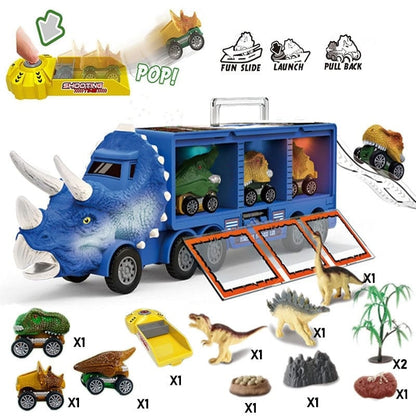 ⏰🎁Grote pre-kerst uitverkoop! Dinosaur Musical Transporter