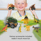 ⏰🎁Grote pre-kerst uitverkoop! Dinosaur Musical Transporter