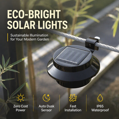 ⏰🎁Waterdichte LED-wandlampen voor buiten met zonne-energie voor aan de dakgoot